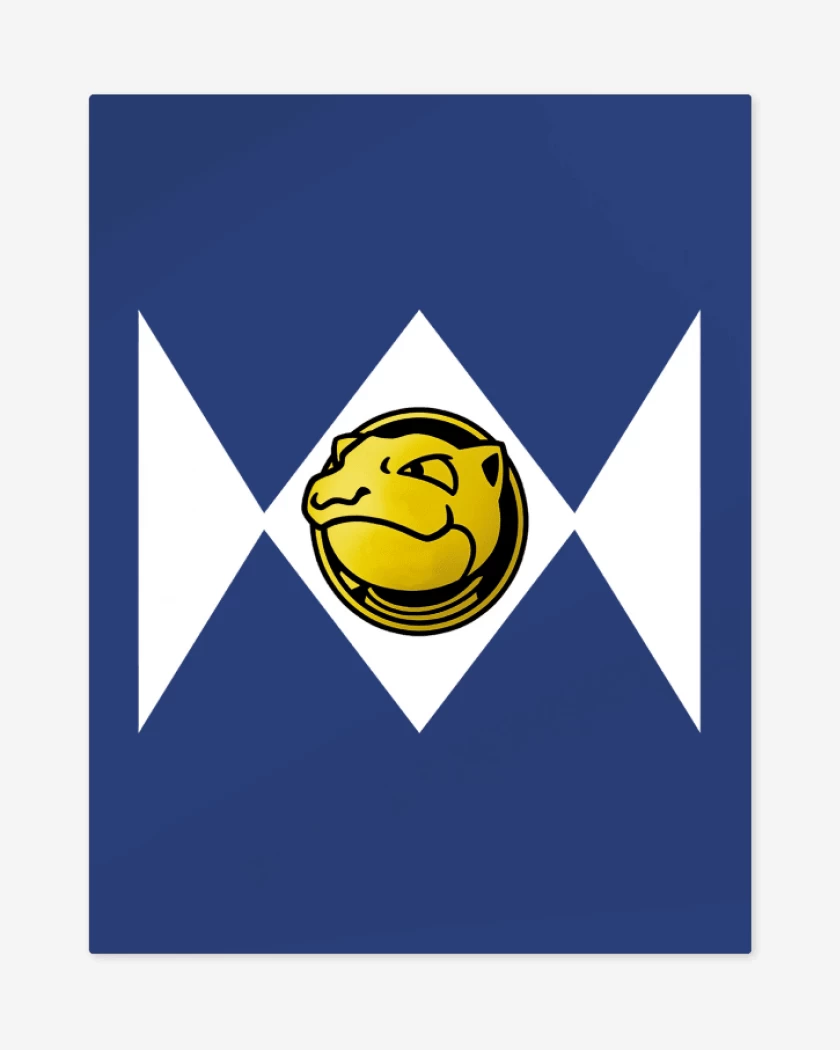 Print metalico Azul Rey de Mighty Morphintoise