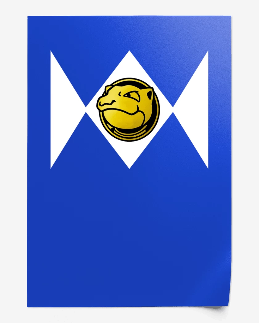 Print Azul Rey de Mighty Morphintoise