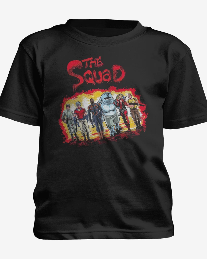 Polera de niño Negro de The Squad