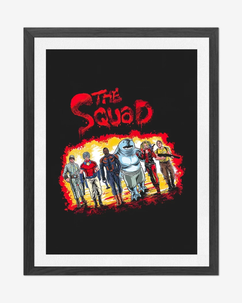 Cuadro decorativo Negro de The Squad