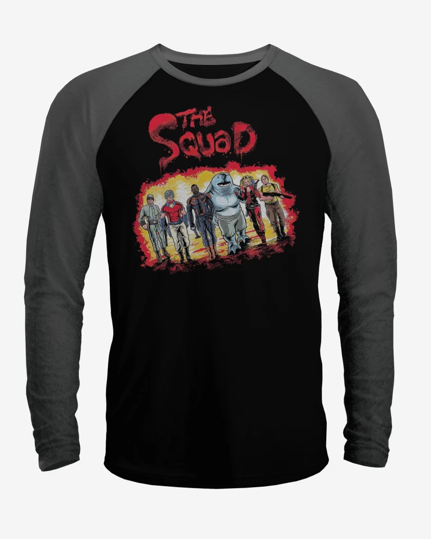 Polera Raglan The Squad