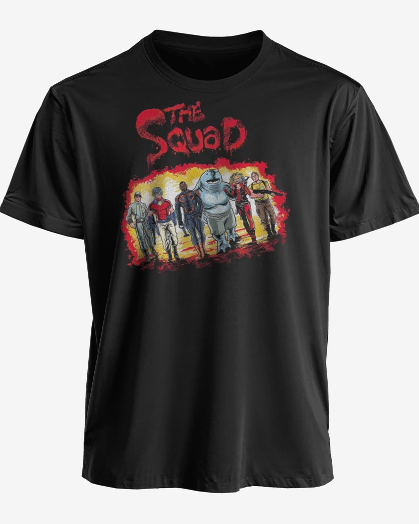 Polera premium Negro de The Squad