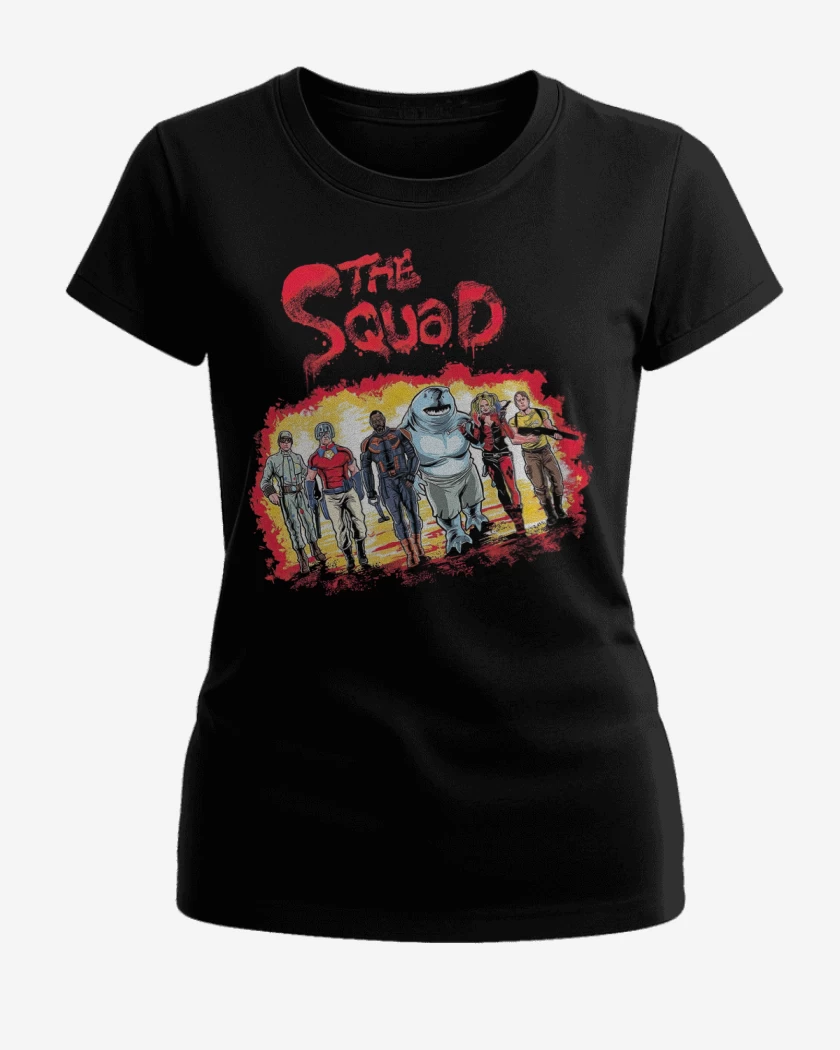 Polera de Mujer Negro de The Squad