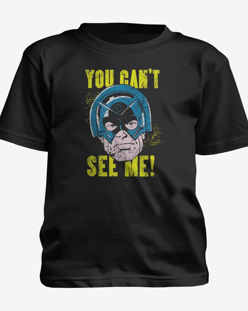 Polera de niño Negro de YOU CANT SEE ME!