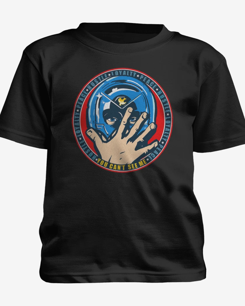 Polera de niño Negro de Hustle, Loyalty & PEACE