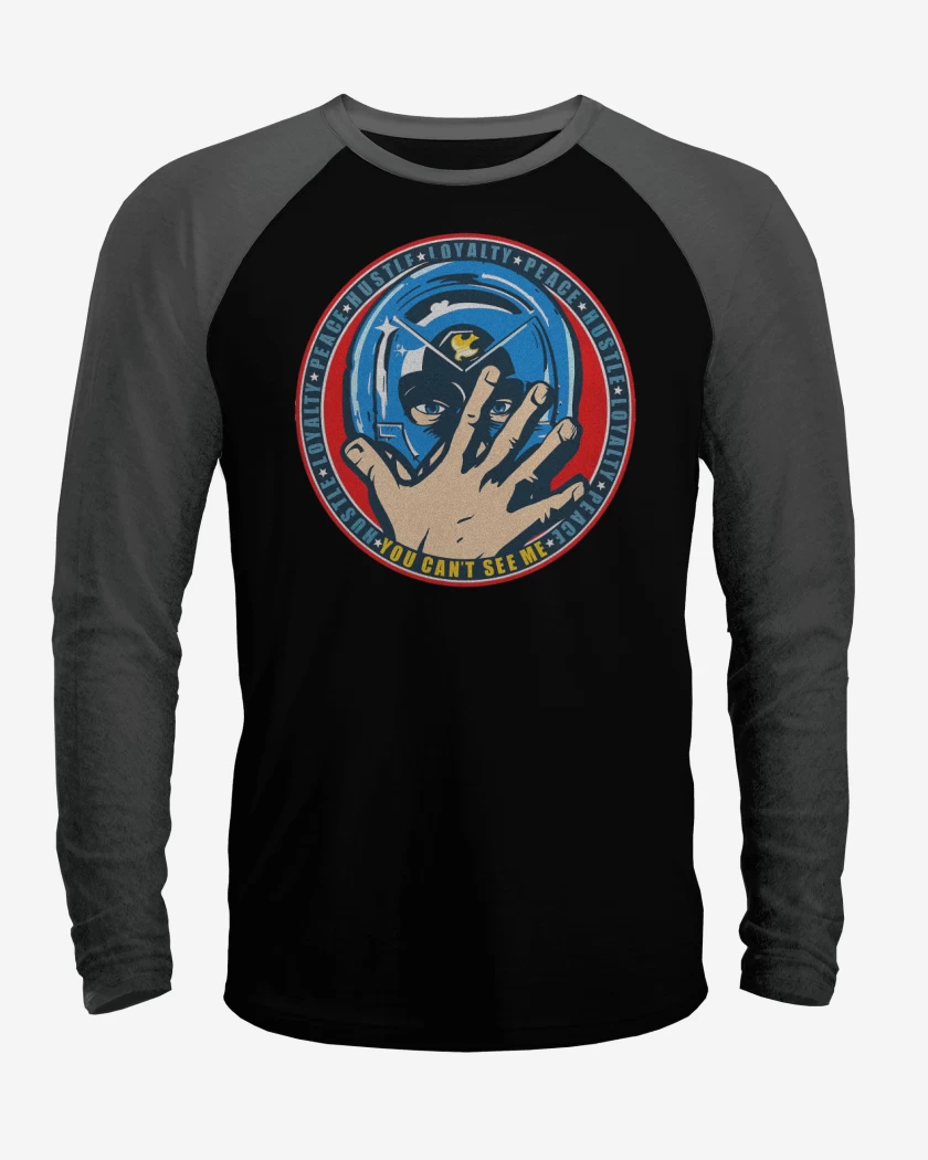 Polera Raglan Hustle, Loyalty & PEACE