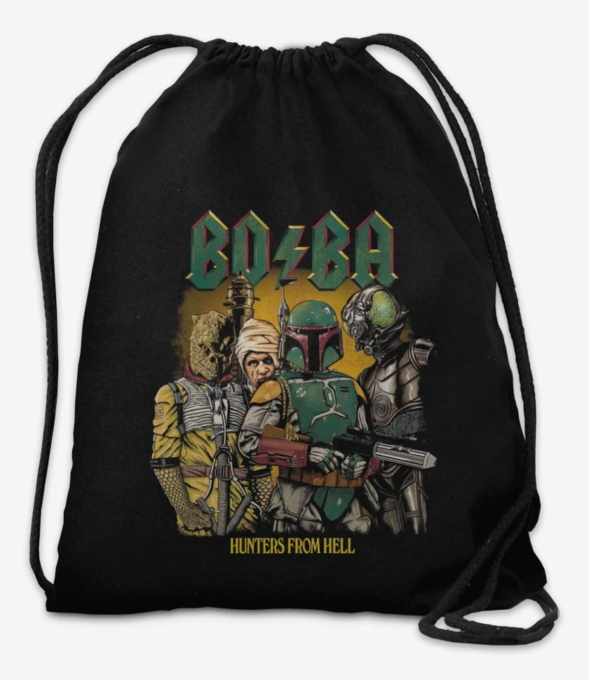 Mochila Negro de BO/BA Hunters From Hell
