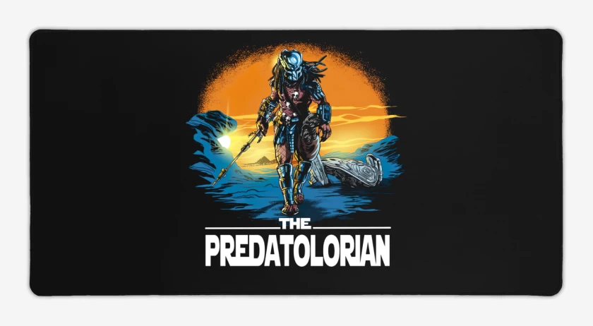 Mouse pad Gamer Negro de Predatolorian