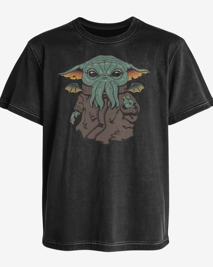 Polera desgastada Baby Cthulhu
