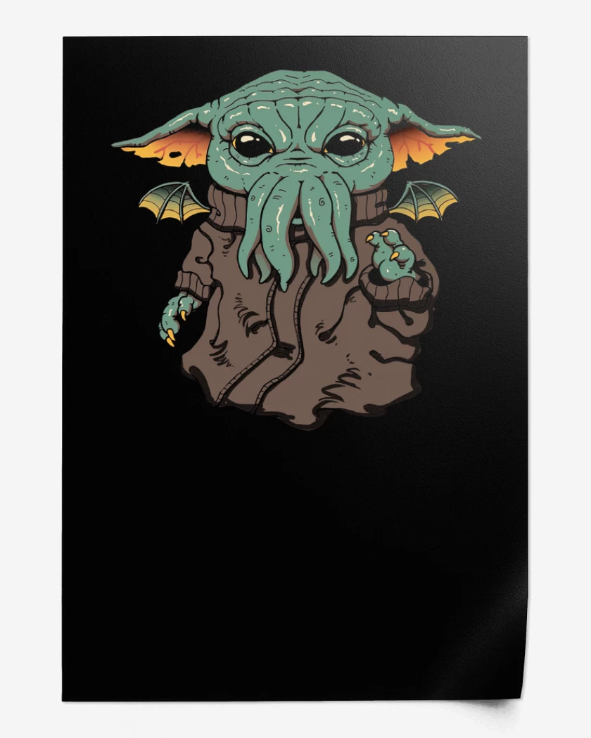 Print Baby Cthulhu