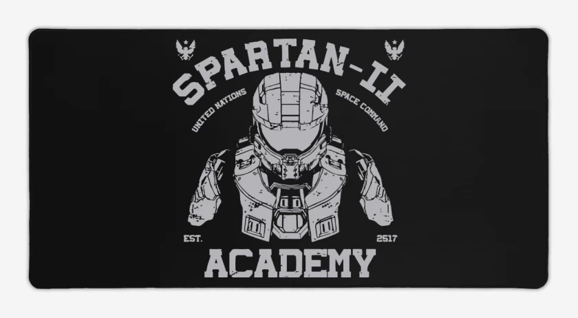 Mouse pad Gamer Spartan II academy