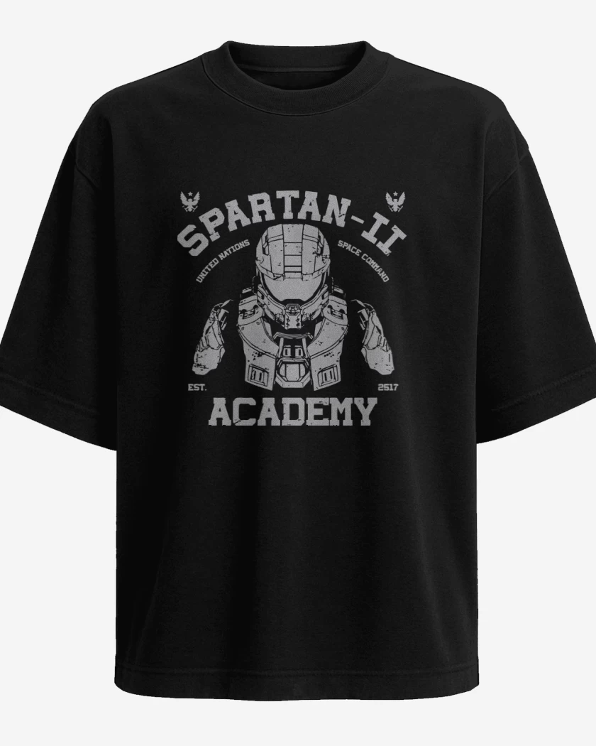 Polera Oversize Spartan II academy