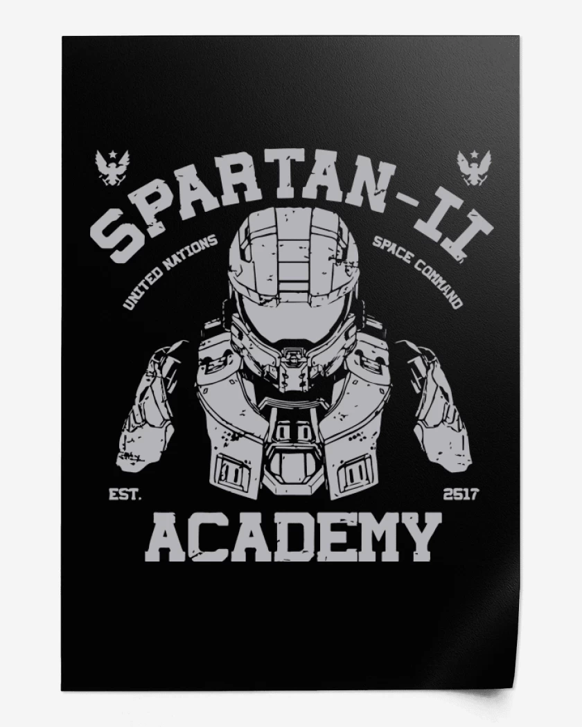 Print Spartan II academy