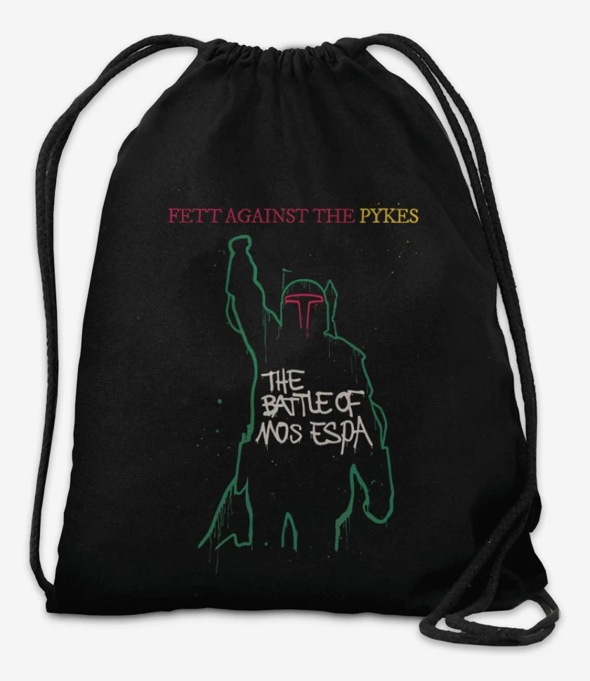 Mochila Negro de Fett Against The Pykes