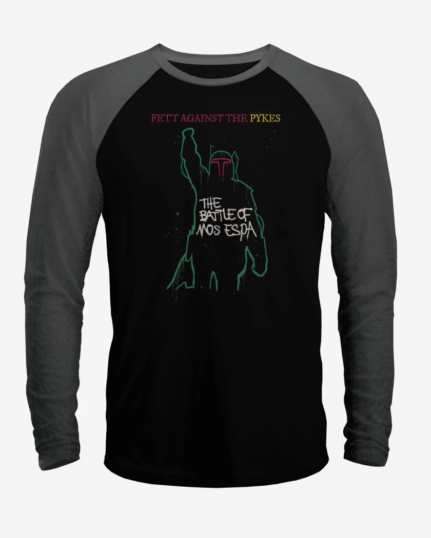 Polera Raglan Fett Against The Pykes