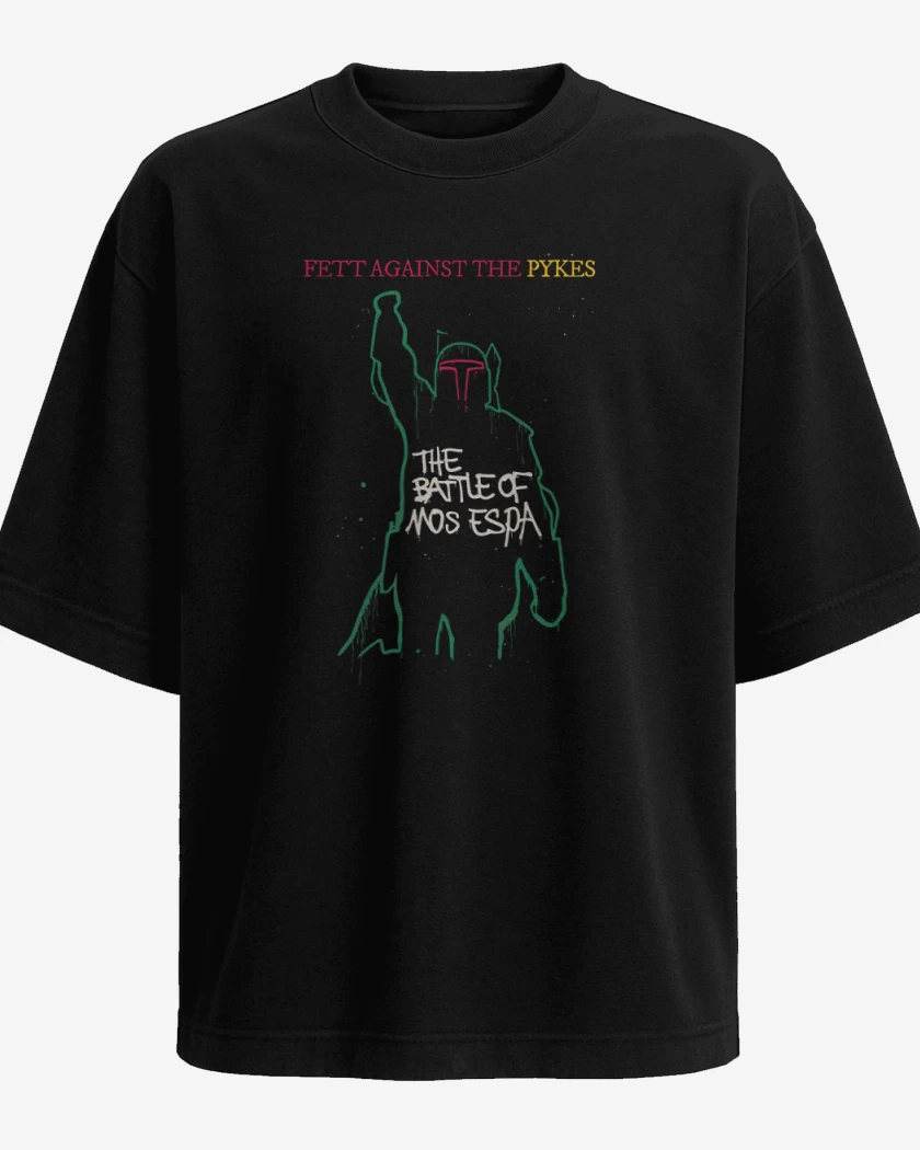 Polera Oversize Fett Against The Pykes