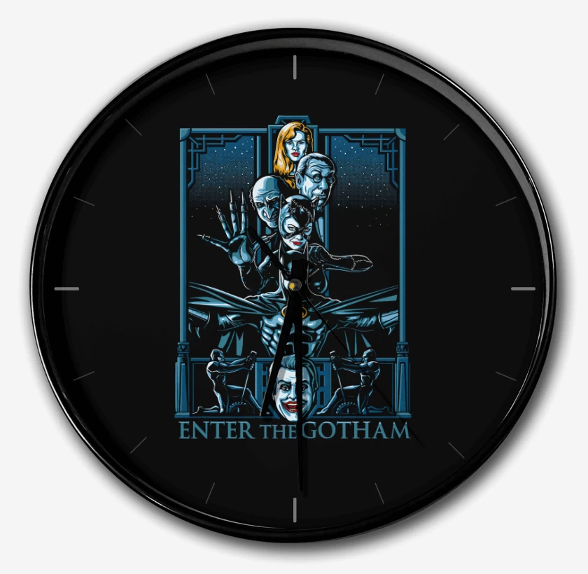 Reloj Negro de Enter The Gotham