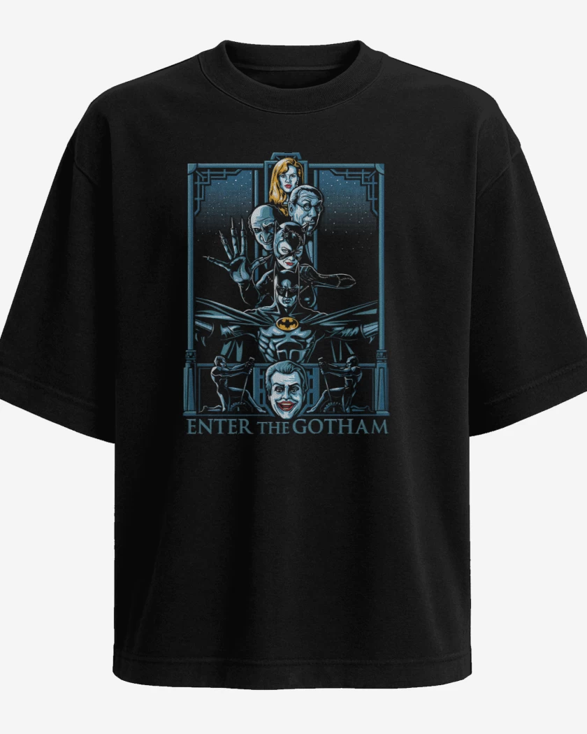 Polera Oversize Enter The Gotham