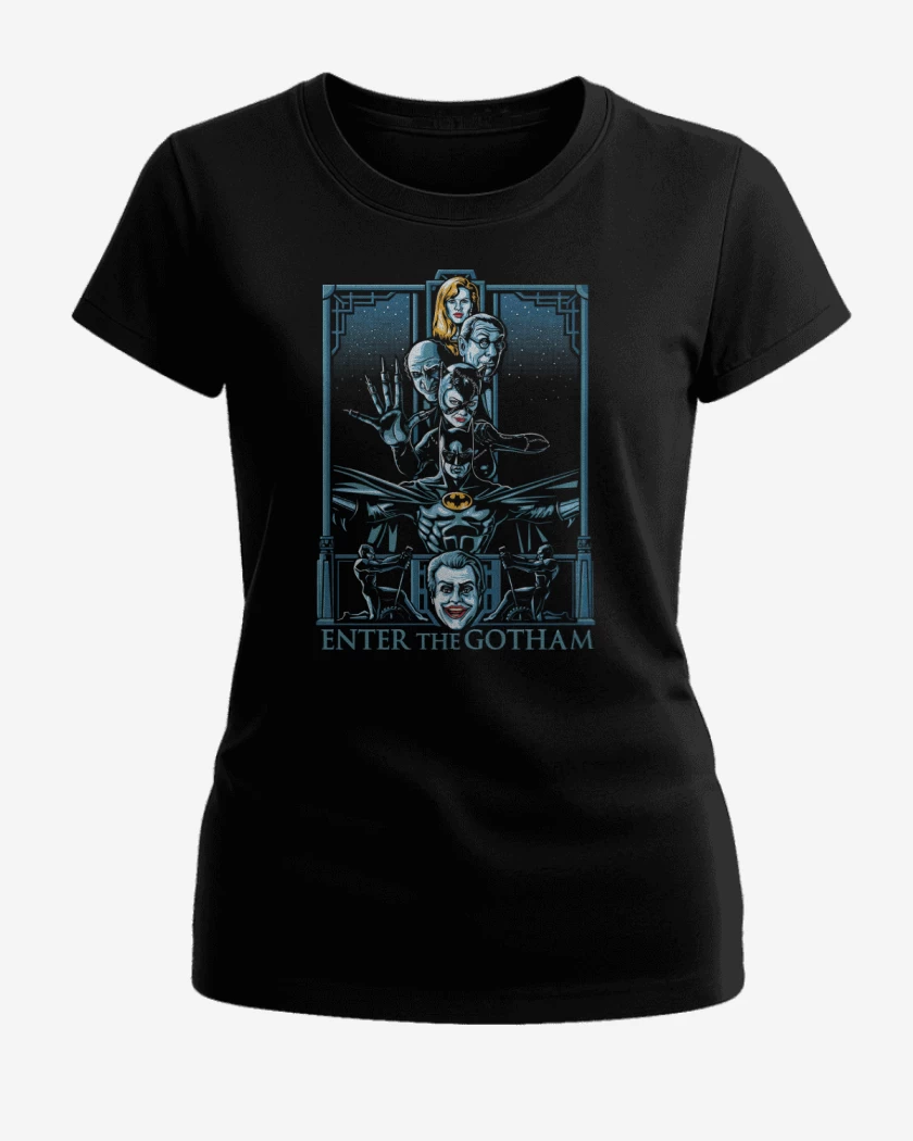 Polera de Mujer Negro de Enter The Gotham