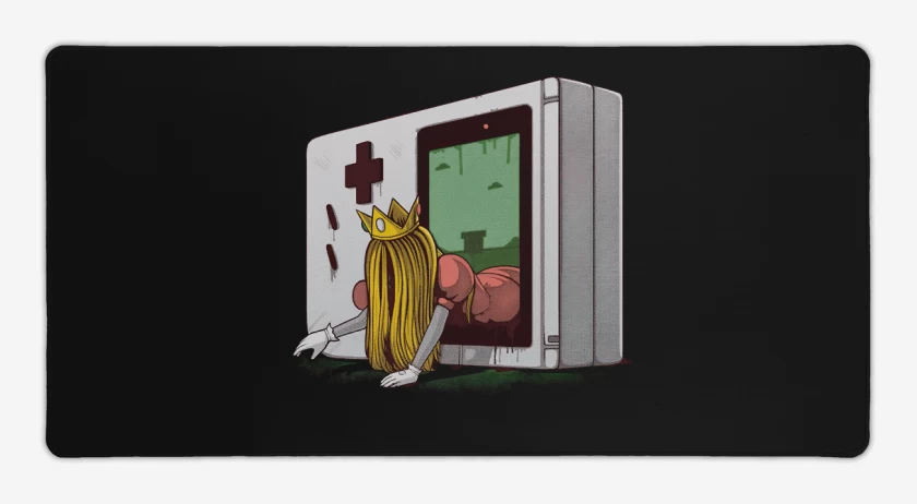 Mouse pad Gamer Negro de The Ringboy