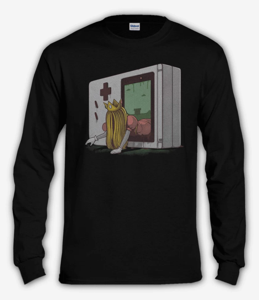 Polera manga larga Negro de The Ringboy