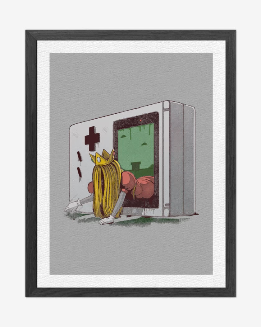 Cuadro decorativo Gris Melange de The Ringboy