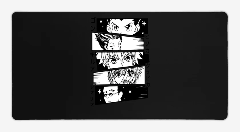 Mouse pad Gamer Negro de Hunterx