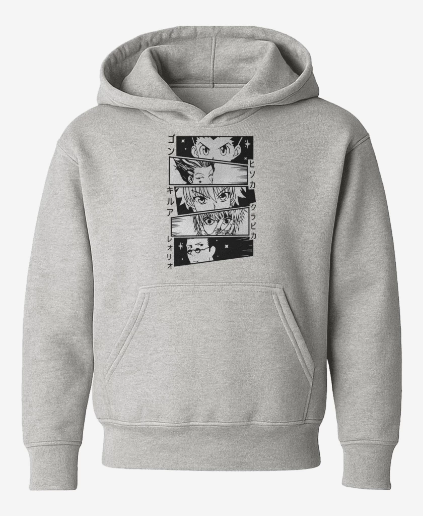 Poleron de niño Gris Melange de Hunterx