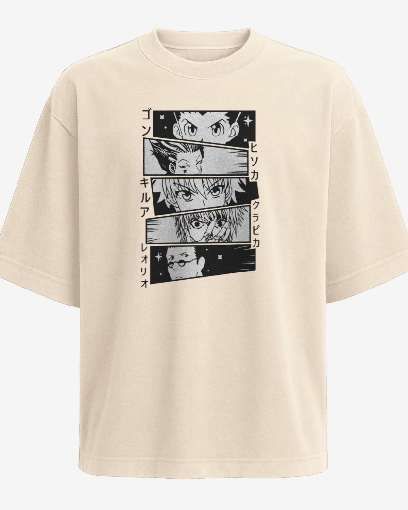 Polera Oversize Beige de Hunterx