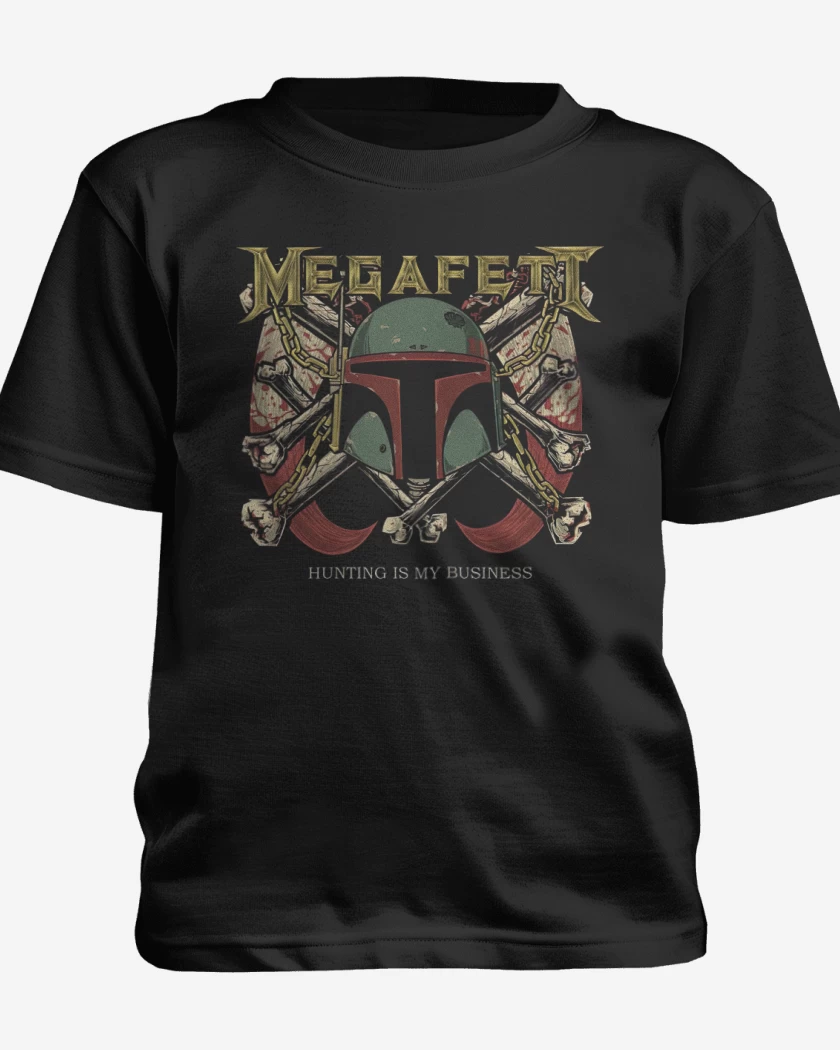 Polera de niño Negro de Megafertt