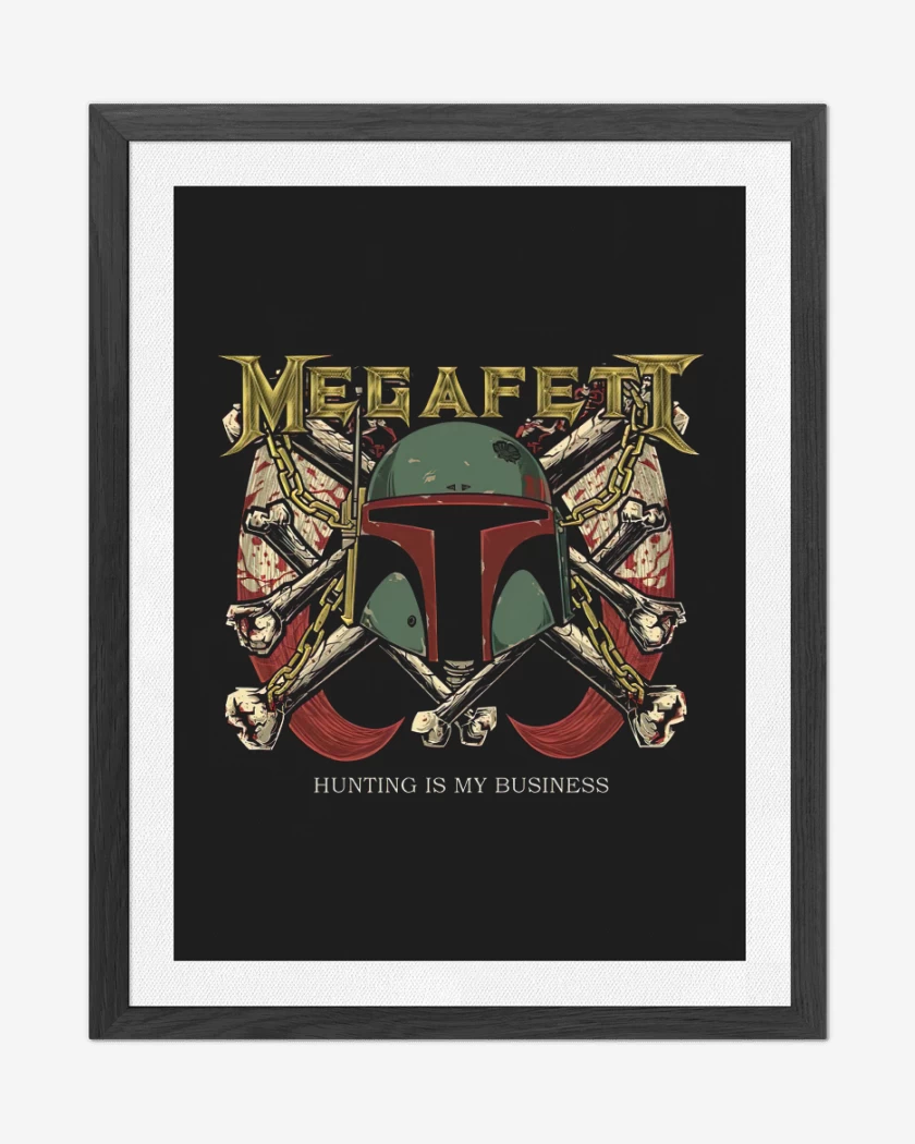 Cuadro decorativo Negro de Megafertt
