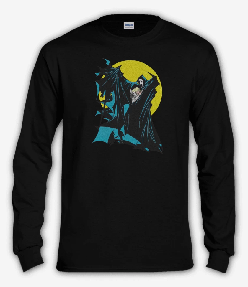 Polera manga larga Negro de El Grito del Murciélago