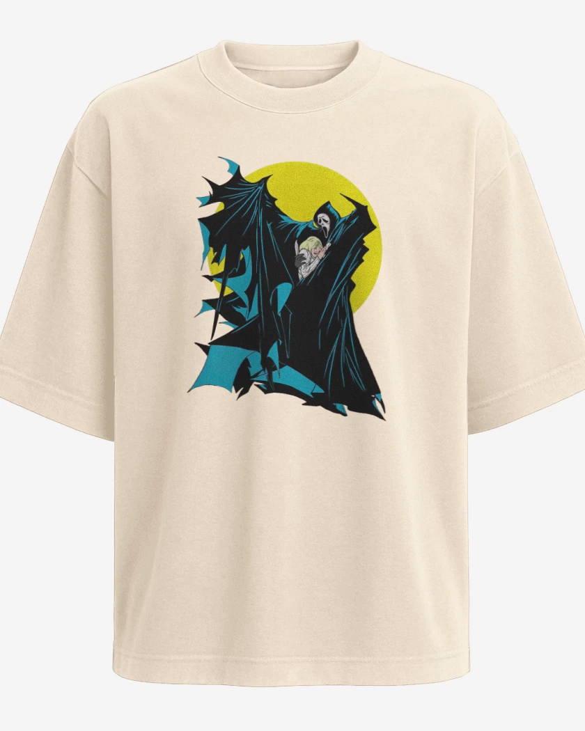 Polera Oversize Beige de El Grito del Murciélago
