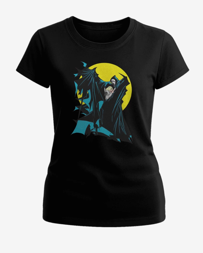 Polera de Mujer Negro de El Grito del Murciélago