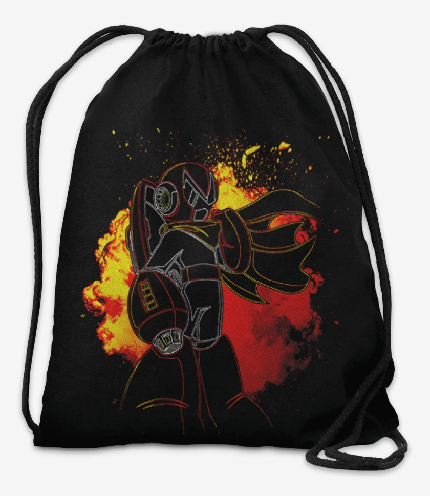 Mochila Negro de Protoman