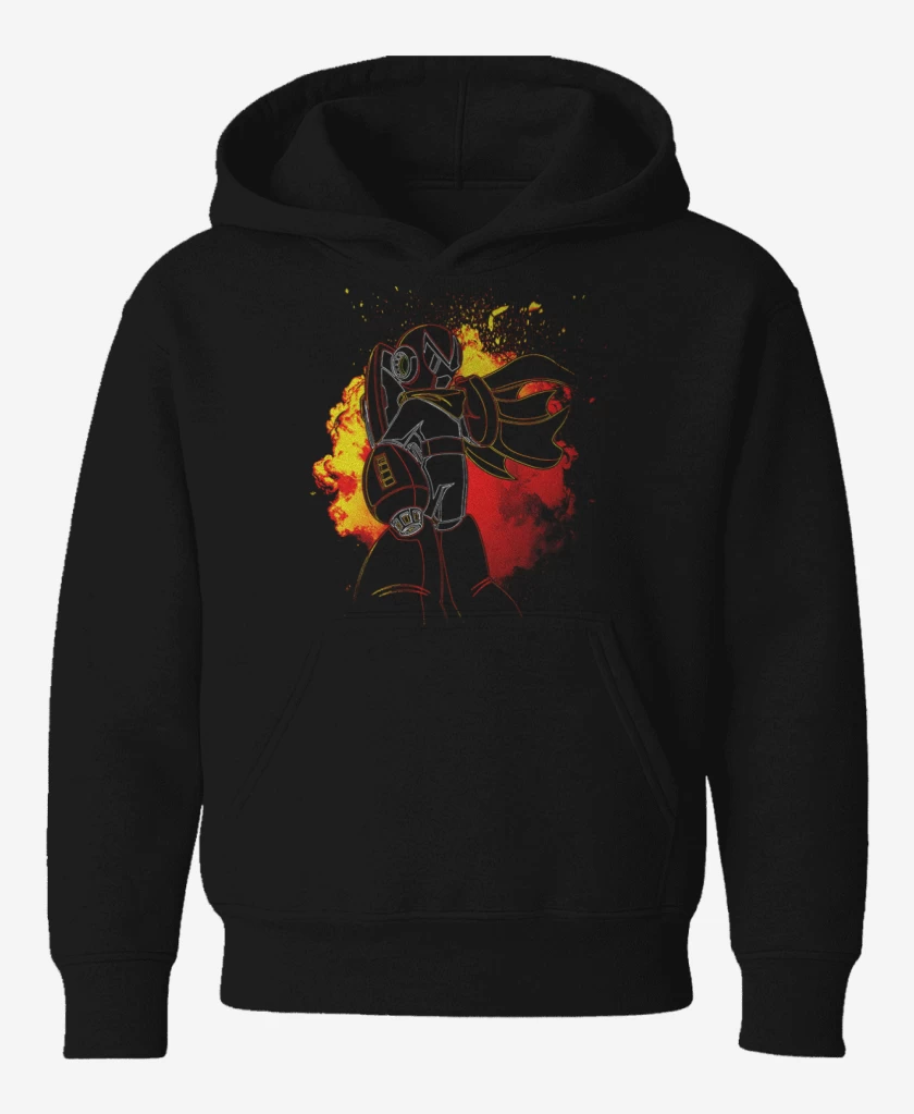 Poleron de niño Negro de Protoman