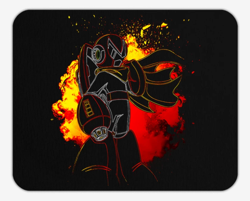 Mousepad Negro de Protoman