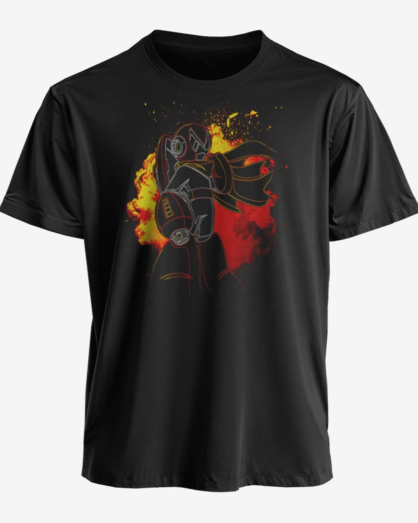 Polera premium Negro de Protoman