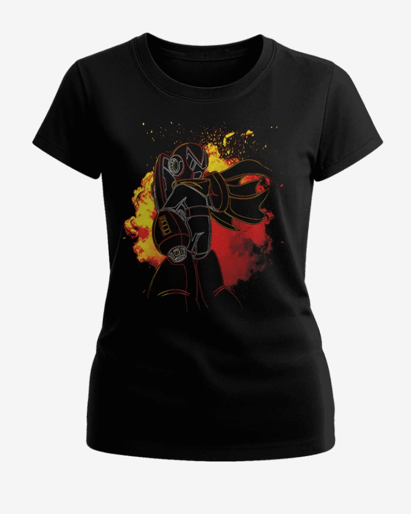 Polera de Mujer Negro de Protoman
