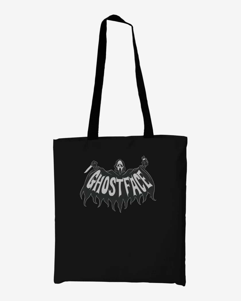 Totebag Negro de GhostFace