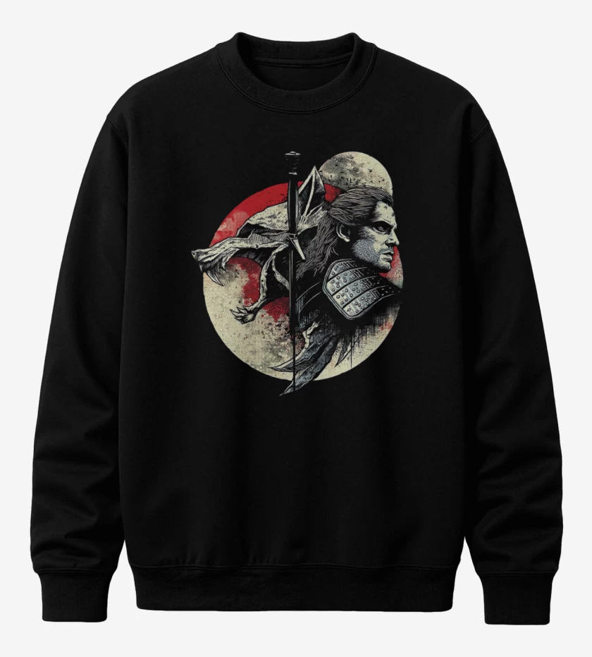 Poleron polo Negro de The witcher 3