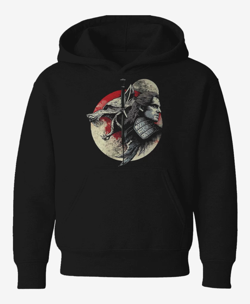 Poleron de niño Negro de The witcher 3