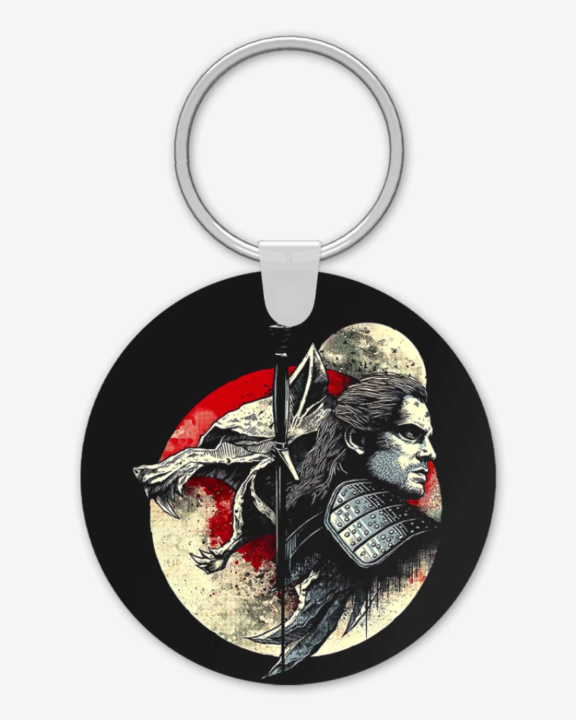 Llavero Negro de The witcher 3