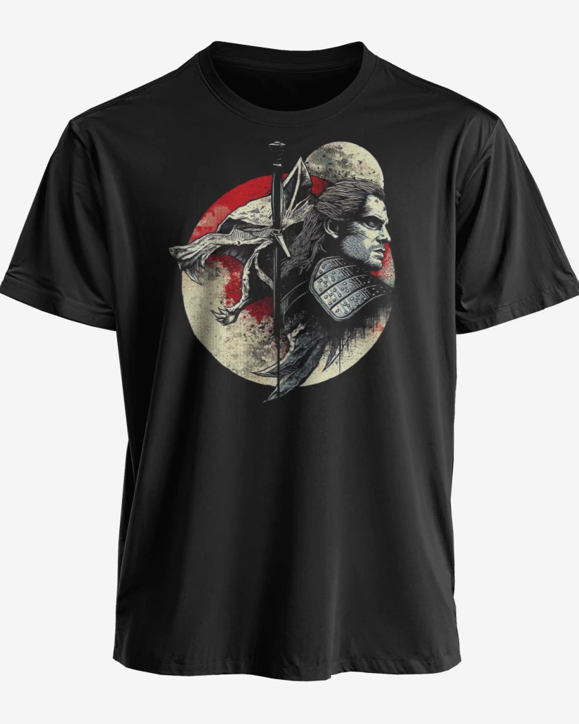 Polera premium Negro de The witcher 3