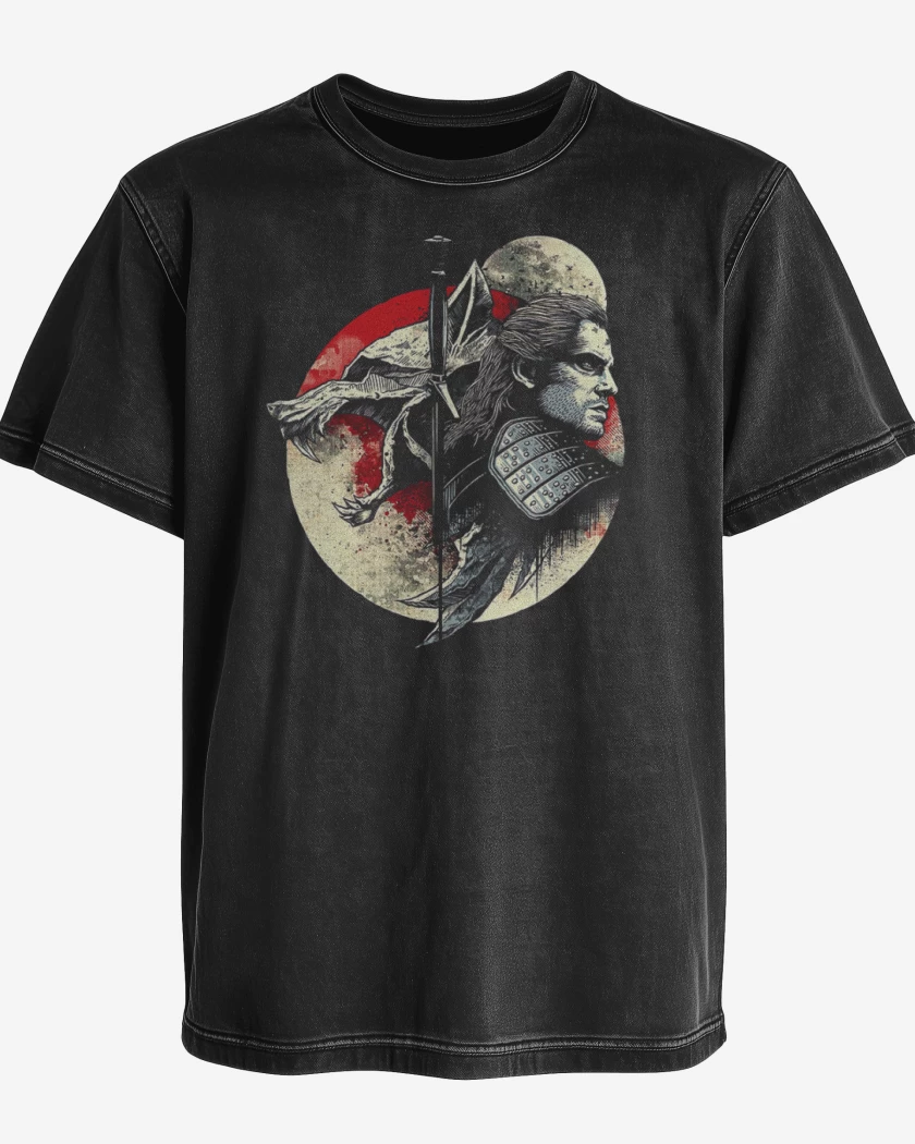 Polera desgastada The witcher 3