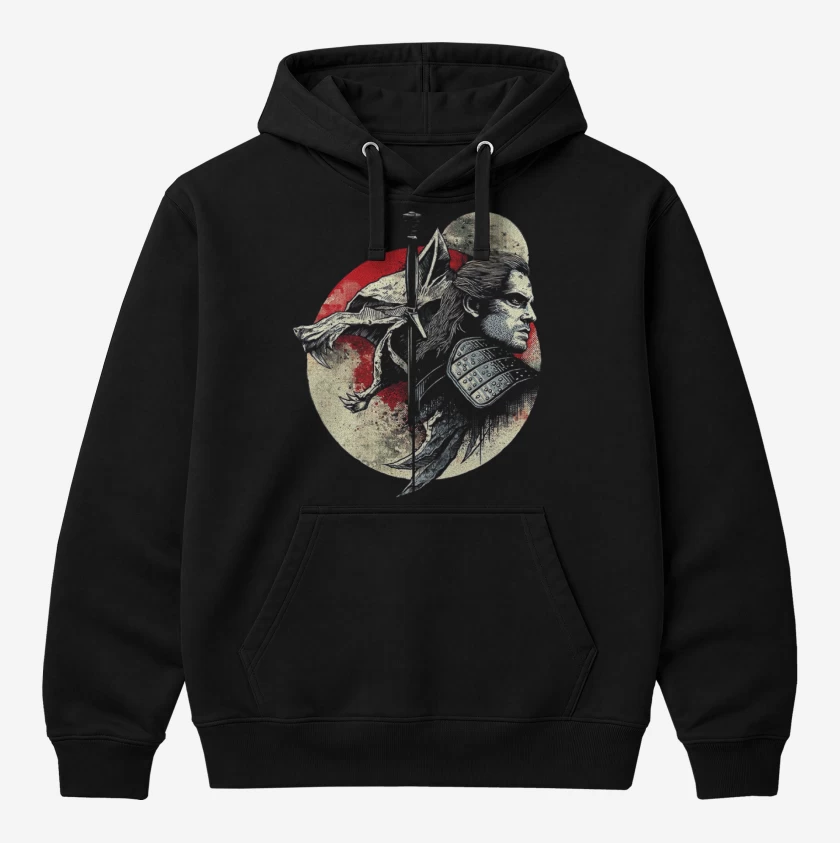 Polerón Canguro Negro de The witcher 3
