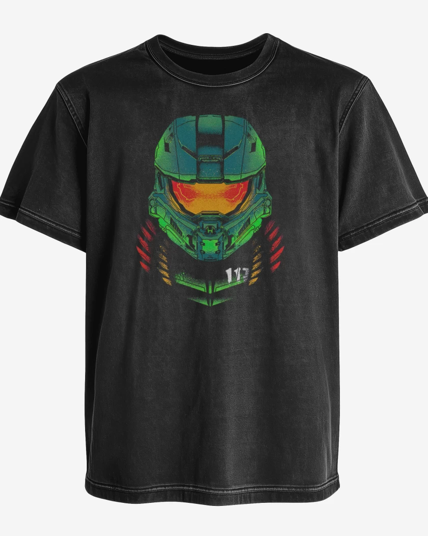Polera desgastada Master Chief