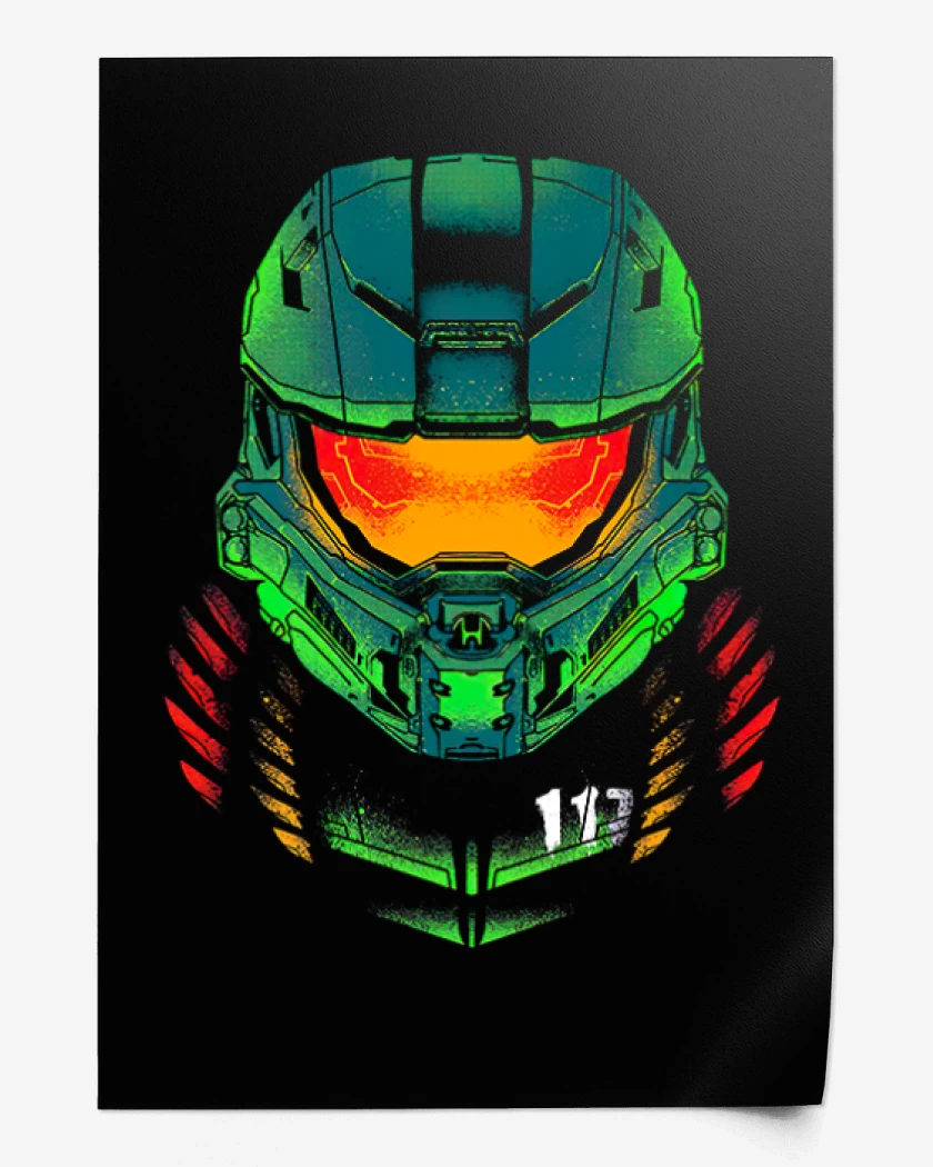Print Negro de Master Chief