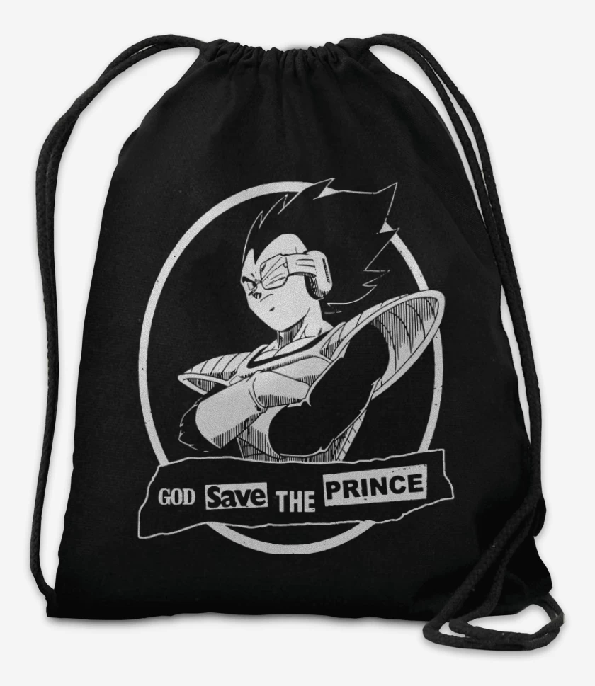 Mochila Negro de God save the prince