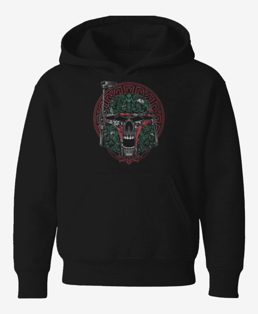 Poleron de niño Negro de Skull Hunter